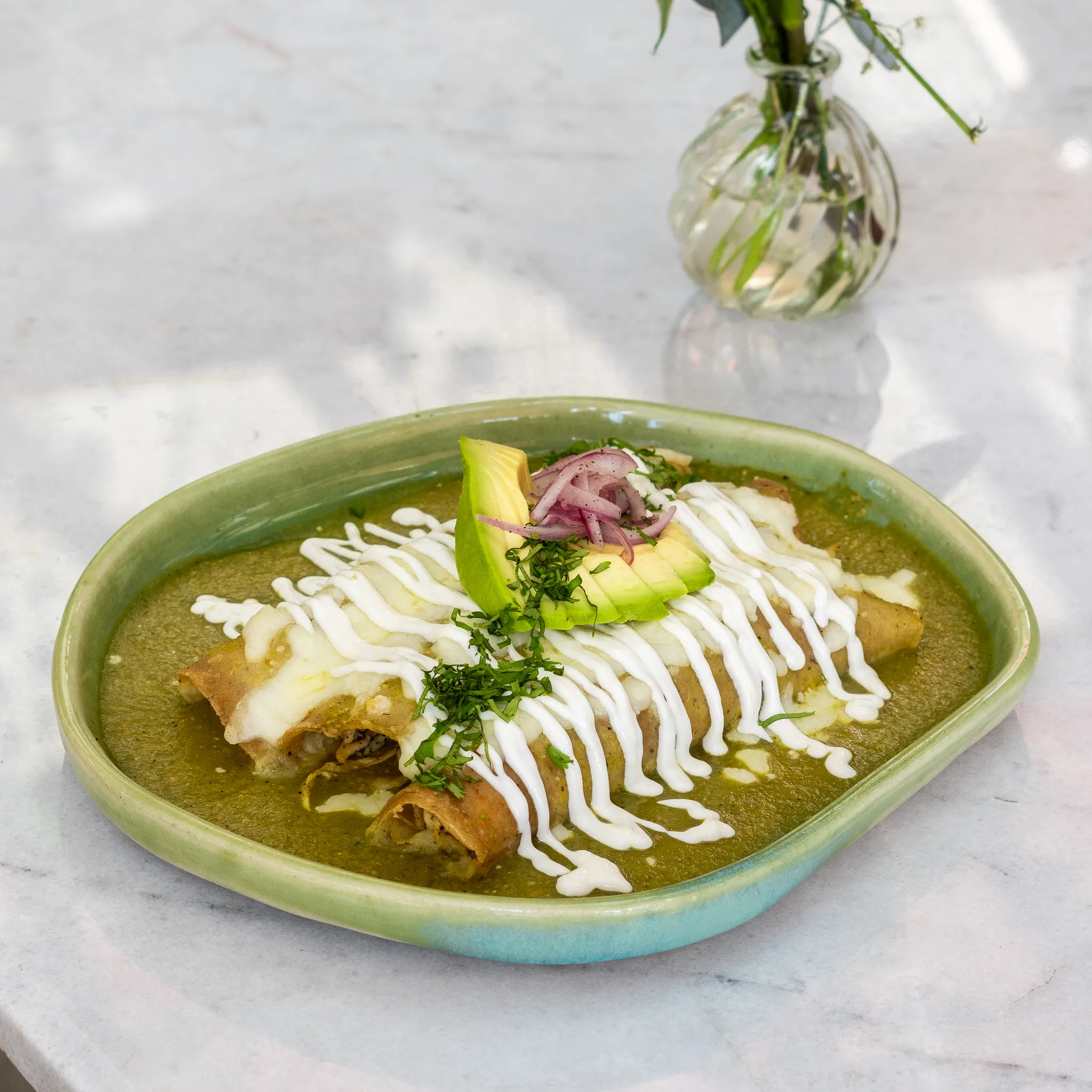 Enchiladas Suizas Verdes